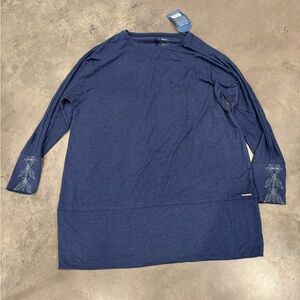 Life Is Good Navy Long Sleeve Tee